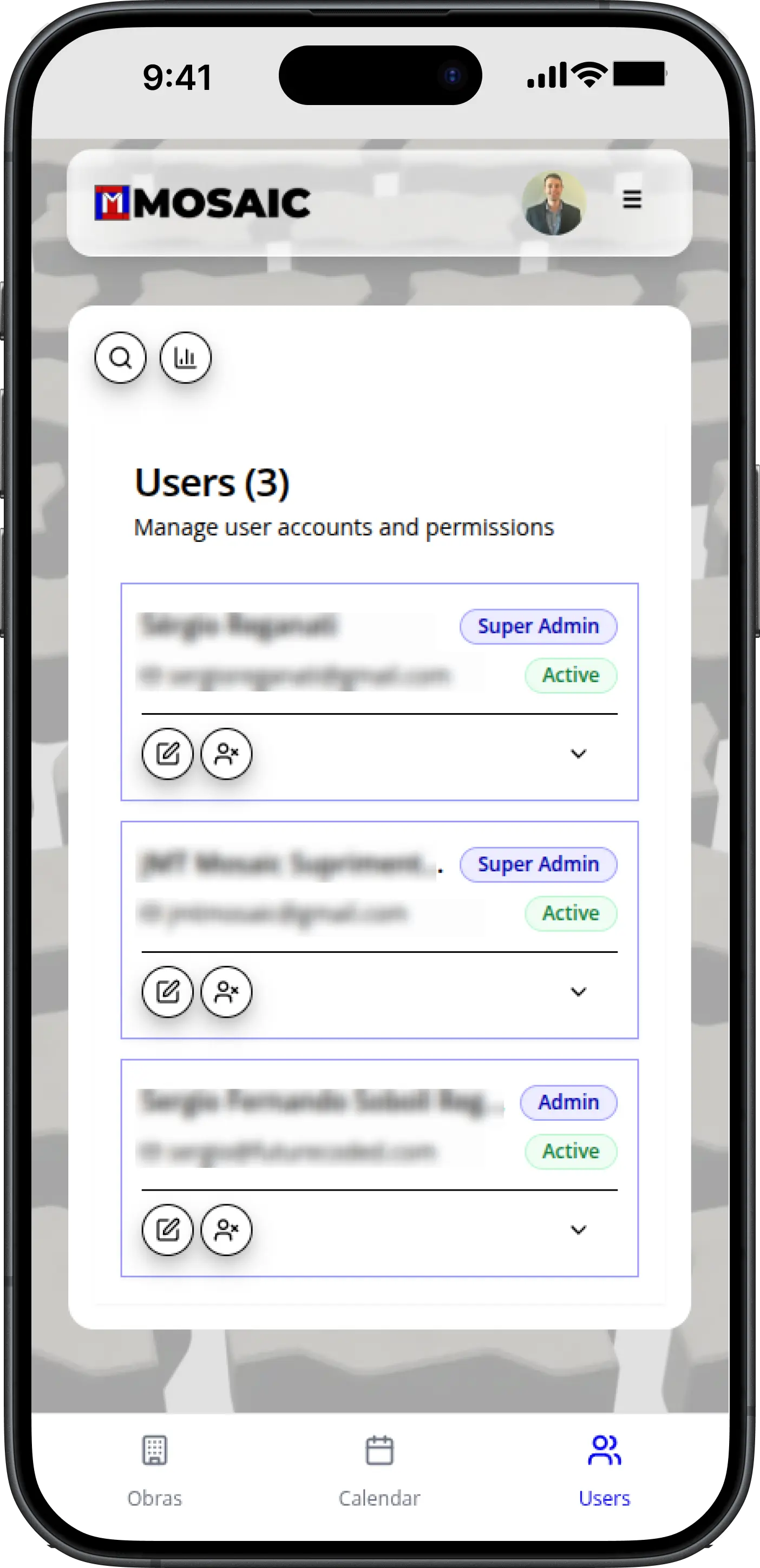 MosaicPavers App - mosaicpavers.com.br